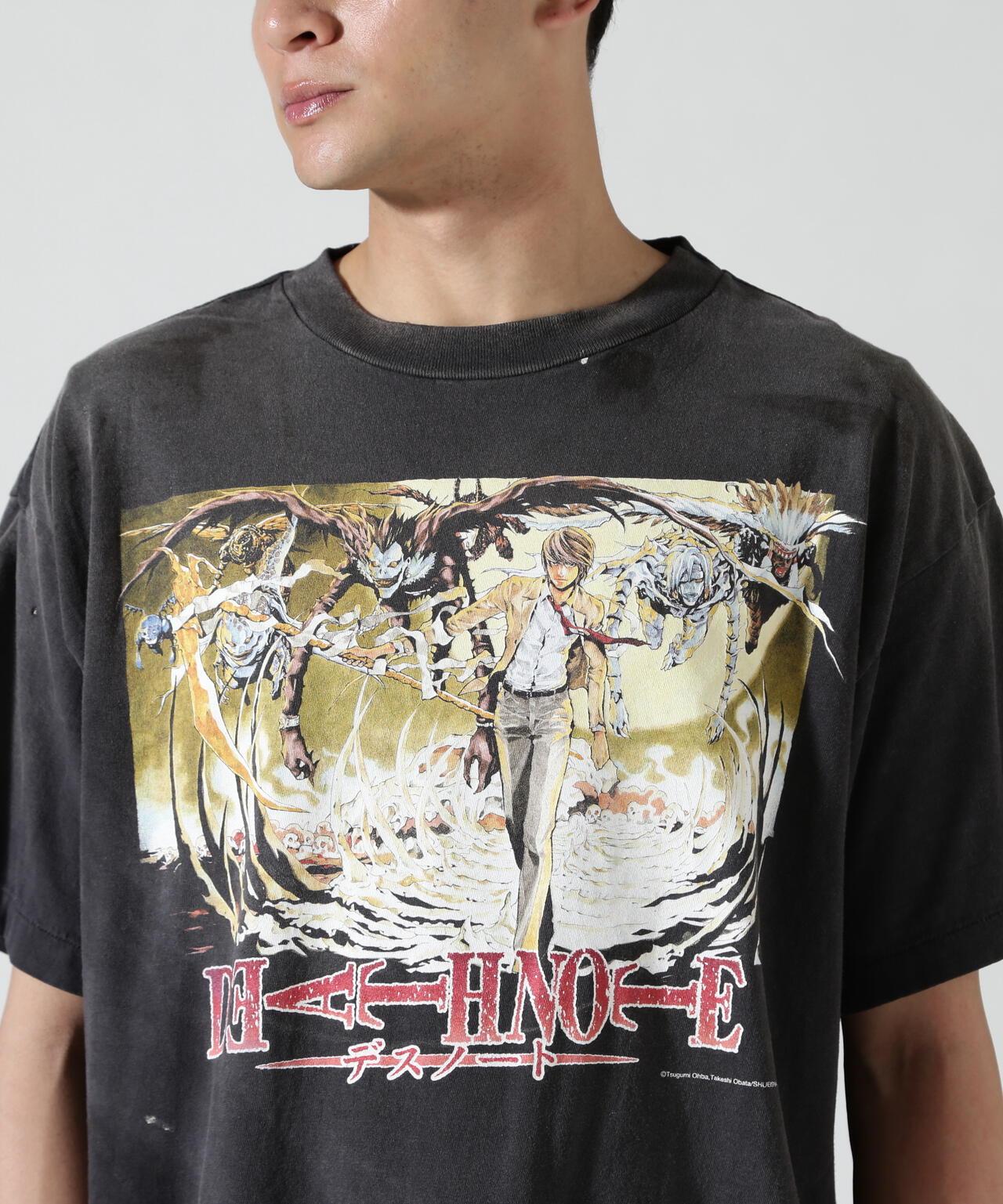 SAINT MICHAEL セントマイケル DETH NOTE（死亡筆記） T恤 BLACK