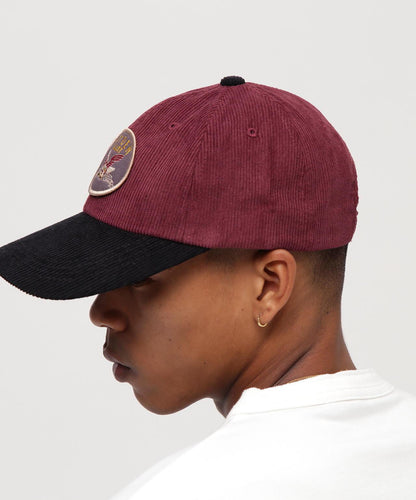 AUTHENTIC EAGLEMOTIF WAPPEN CORDUROYLAW CAP 燈芯絨 鷹紋貼章 棒球帽