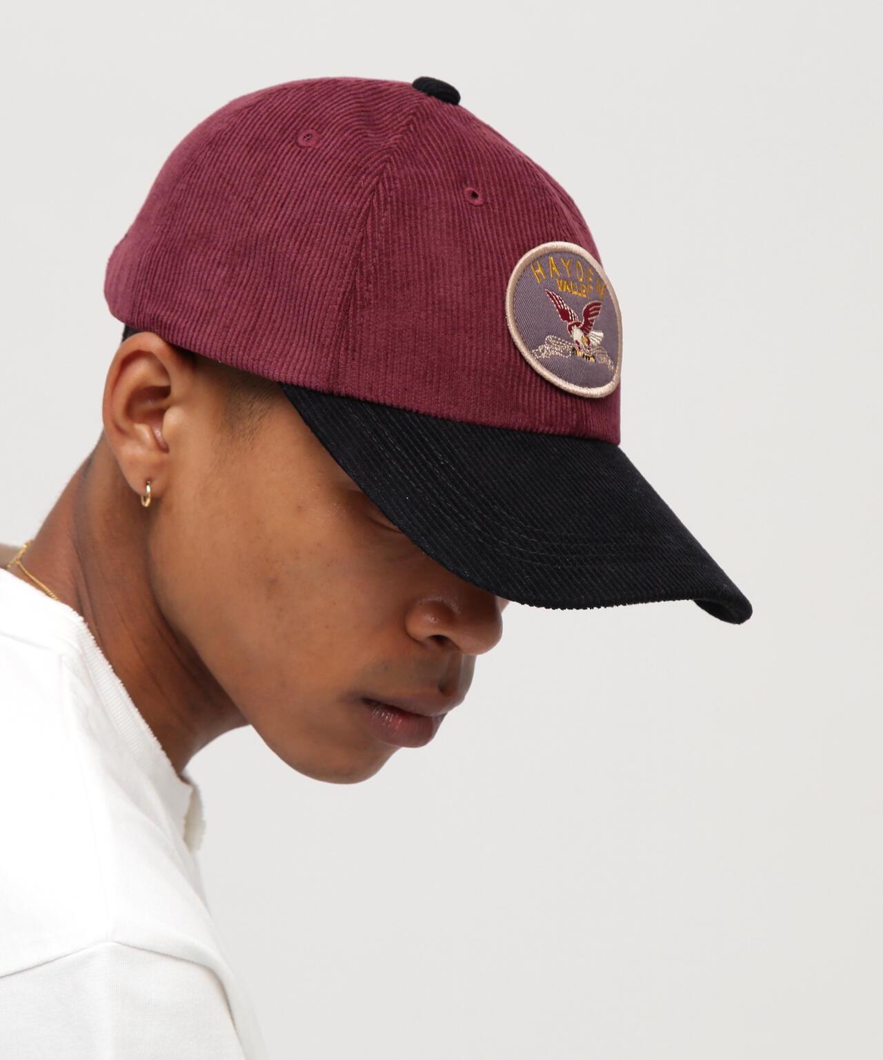 AUTHENTIC EAGLEMOTIF WAPPEN CORDUROYLAW CAP 燈芯絨 鷹紋貼章 棒球帽