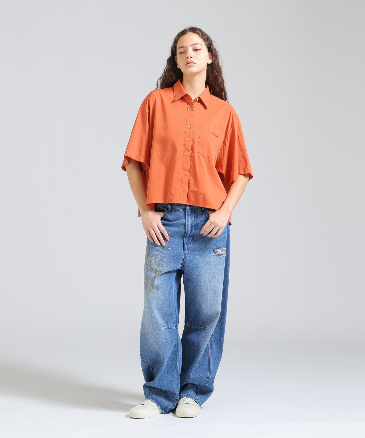 WOMAN H/S BACK GATHER DETAILS 襯衫（直營店限定）