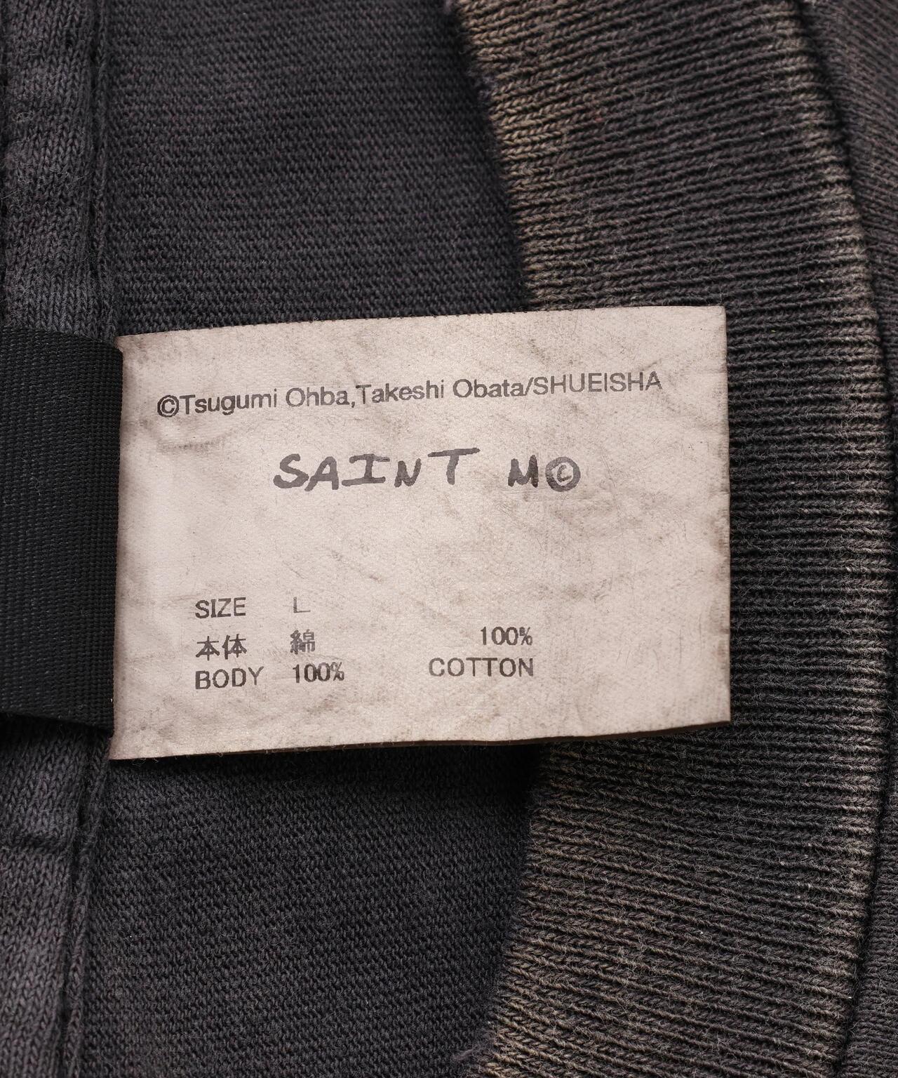SAINT MICHAEL セントマイケル DETH NOTE（死亡筆記） T恤 BLACK