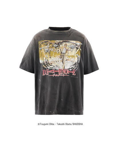 SAINT MICHAEL セントマイケル DETH NOTE（死亡筆記） T恤 BLACK
