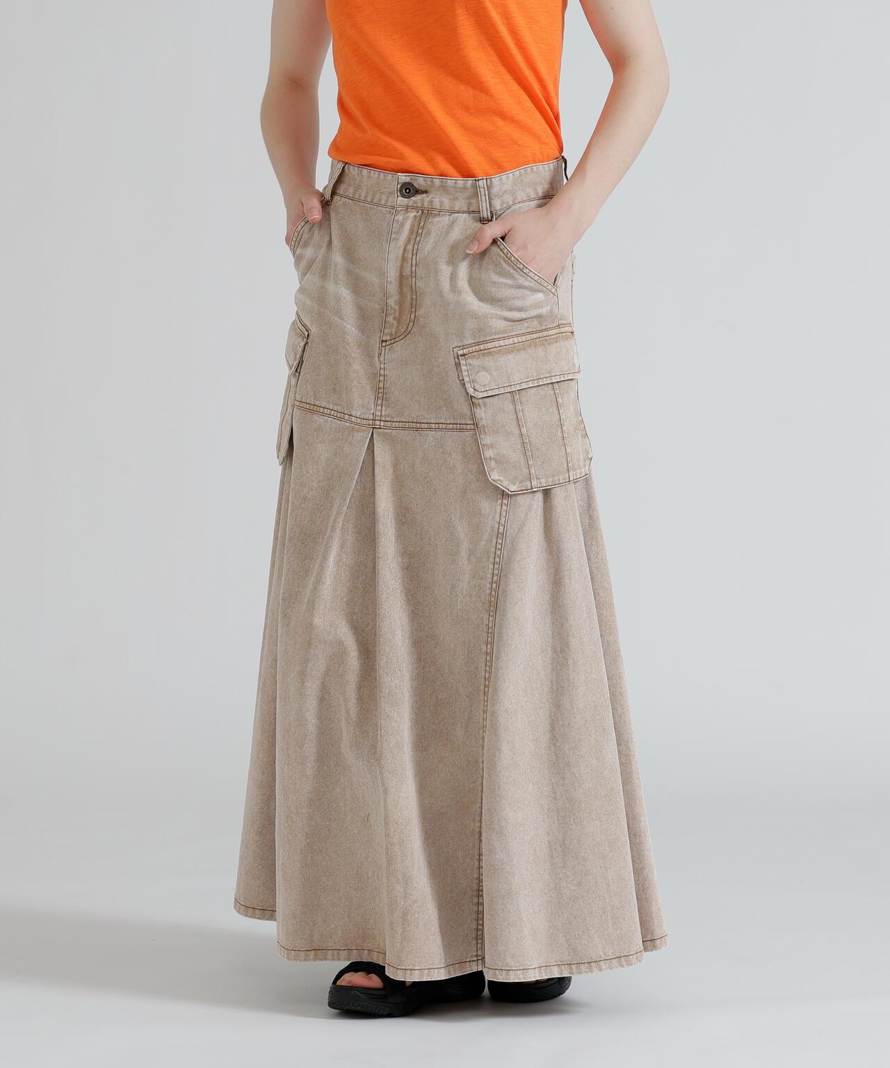 美人魚廓形 工裝設計 DENIM 半身裙