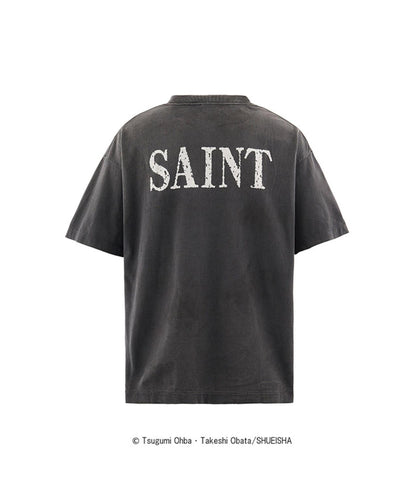 SAINT MICHAEL セントマイケル DETH NOTE（死亡筆記） T恤 BLACK