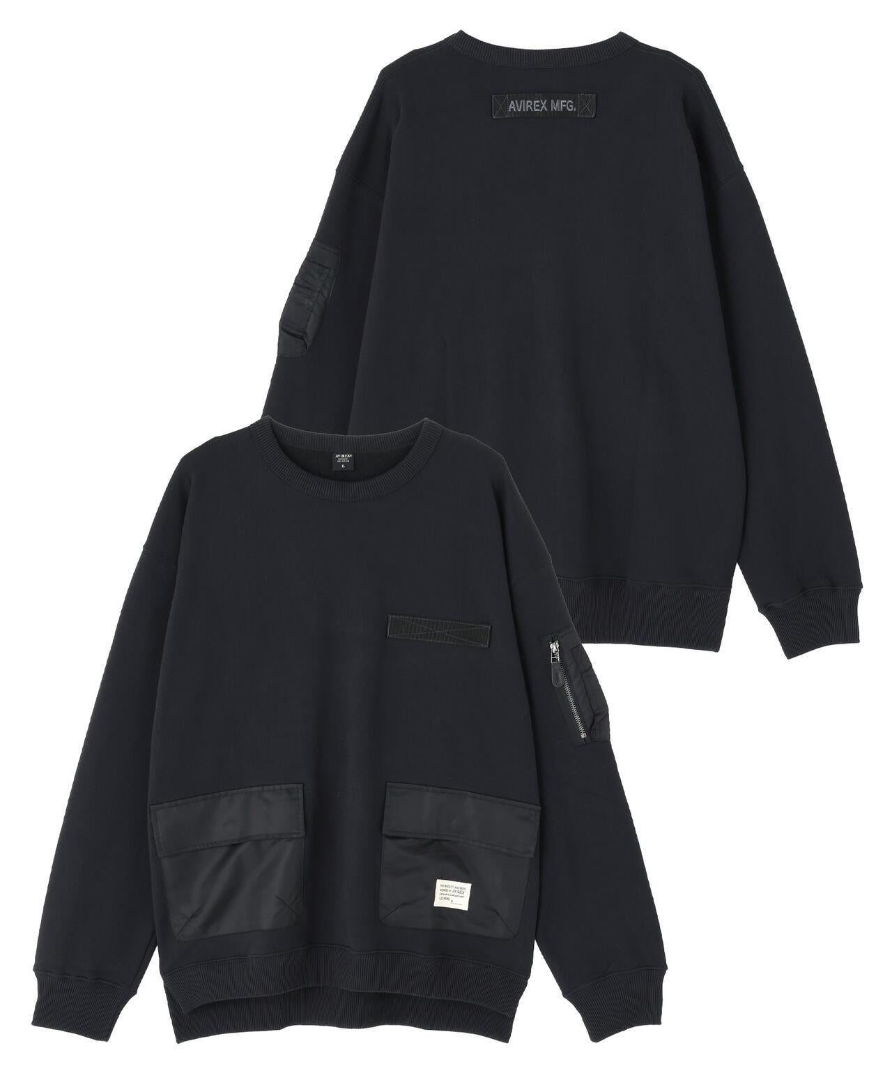TACTICAL 圓領衛衣《&DEPOT限定》