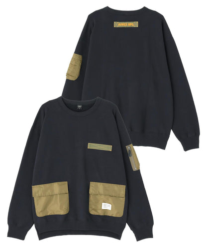 TACTICAL 圓領衛衣《&DEPOT限定》