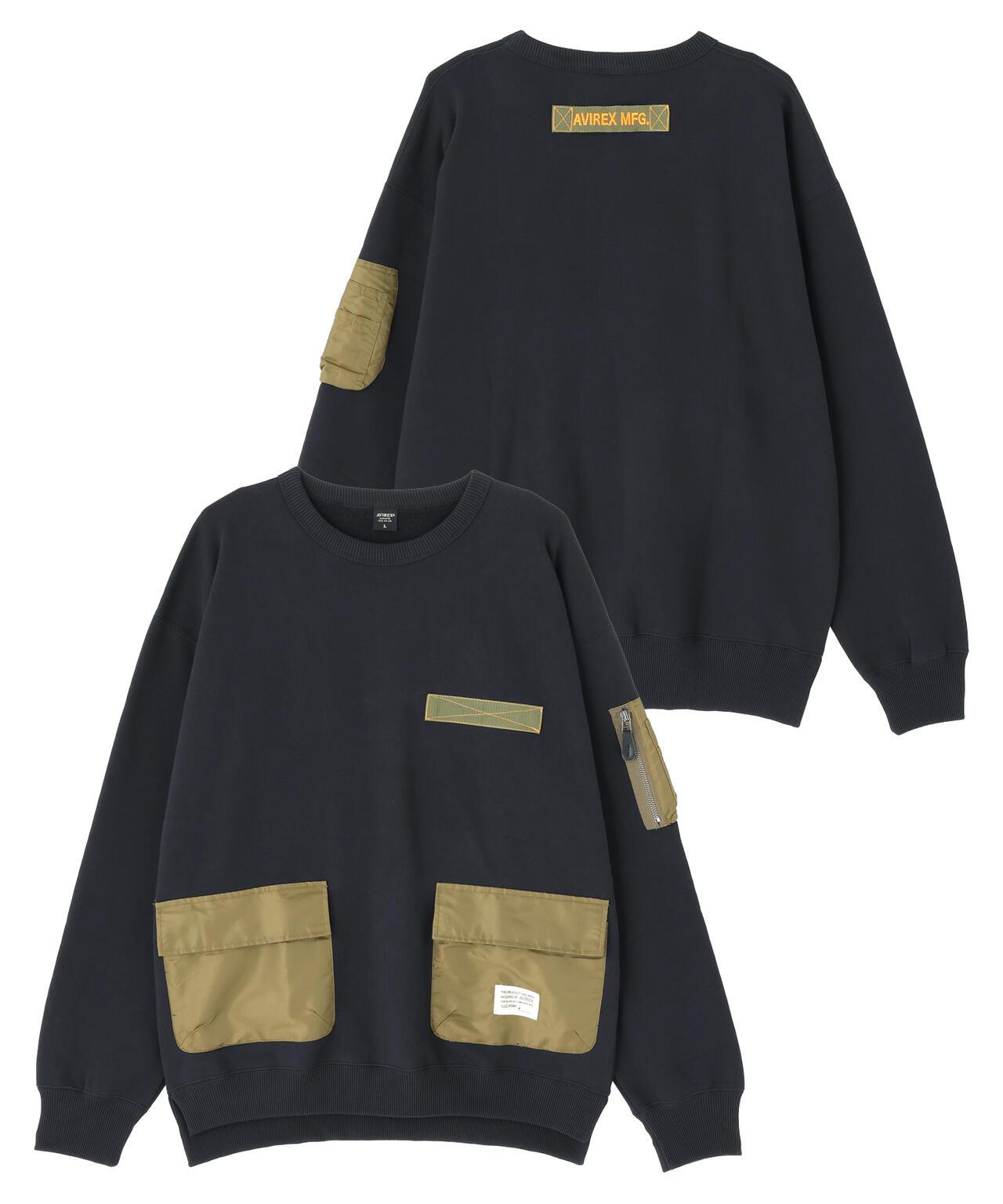 TACTICAL 圓領衛衣《&DEPOT限定》