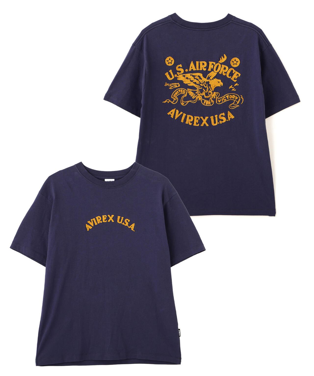 CHAIN STITCH EMBROIDERY T-SHIRT T恤