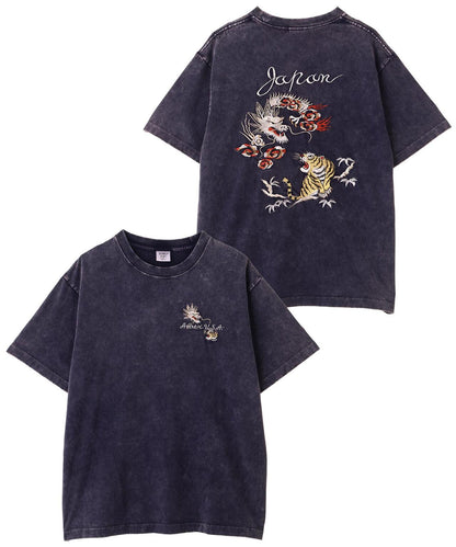 SOUVENIR T-SHIRT TIGER & DRAGON T恤