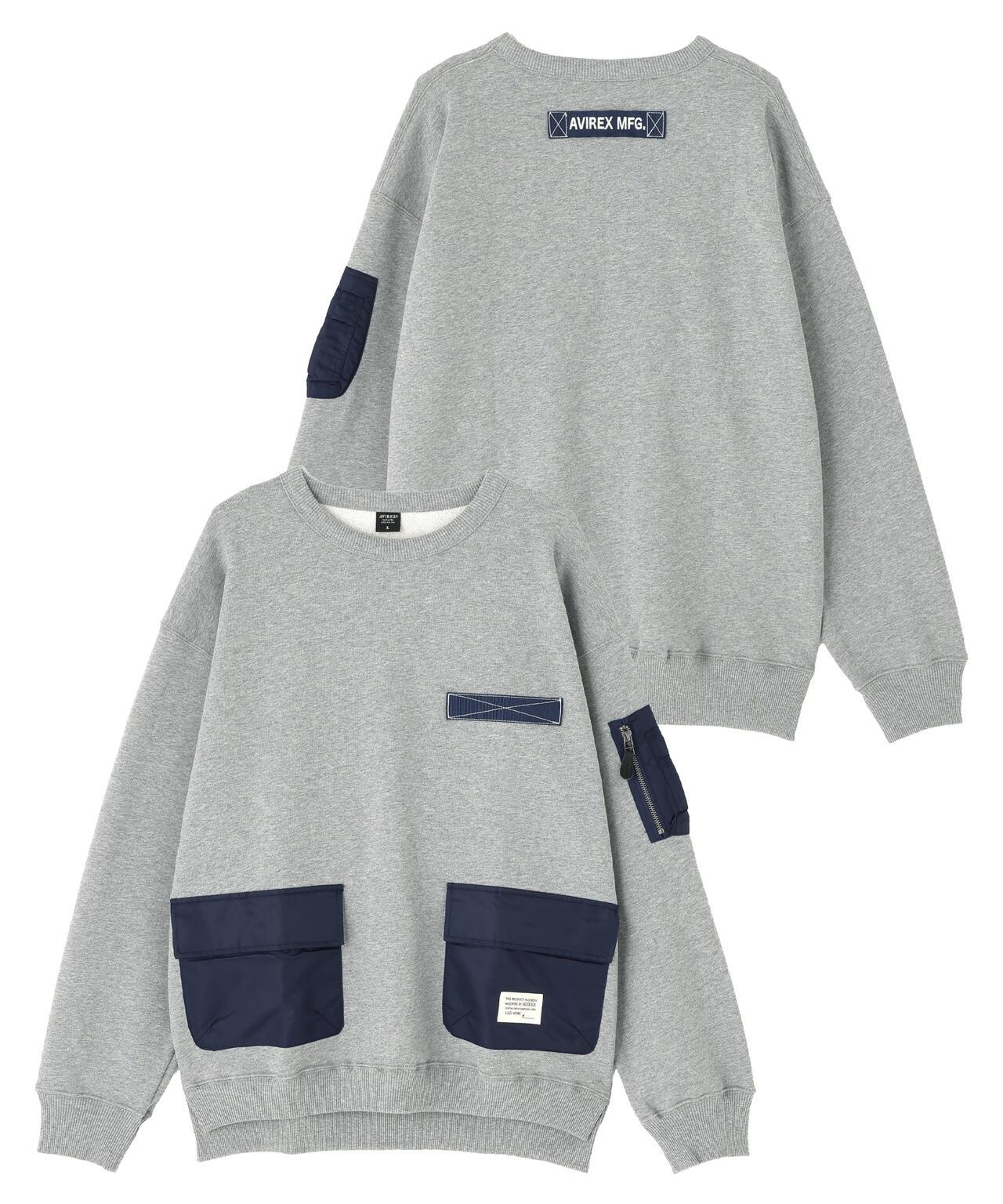 TACTICAL 圓領衛衣《&DEPOT限定》