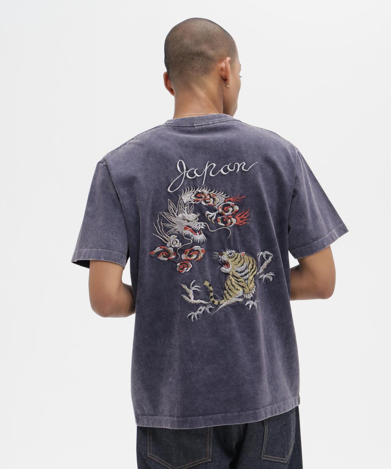 SOUVENIR T-SHIRT TIGER & DRAGON T恤