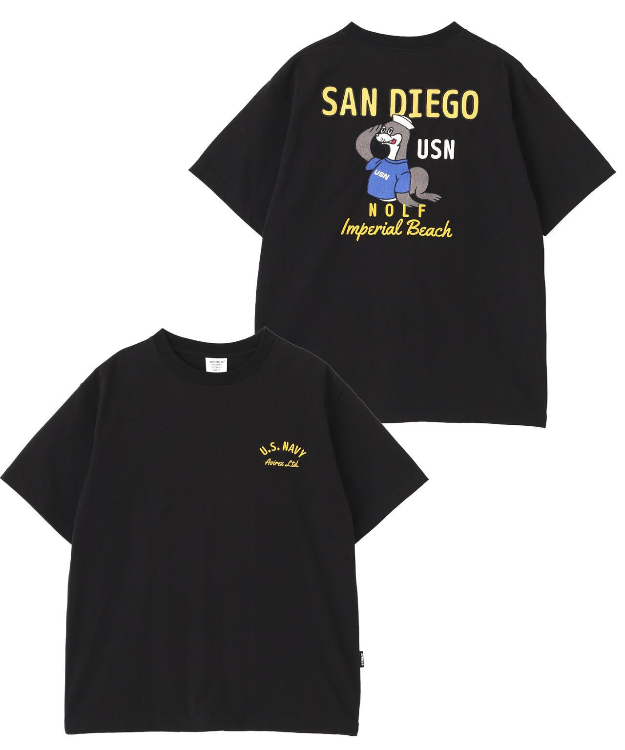 短袖 SAN DIEGO SEA LION 圖案T恤