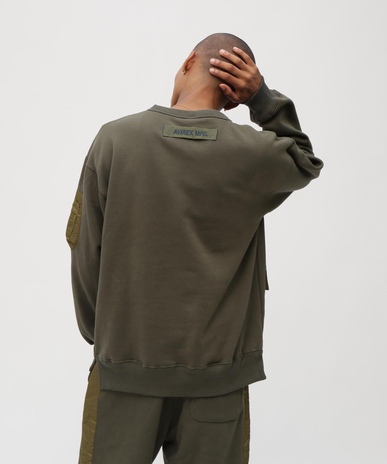TACTICAL 圓領衛衣《&DEPOT限定》