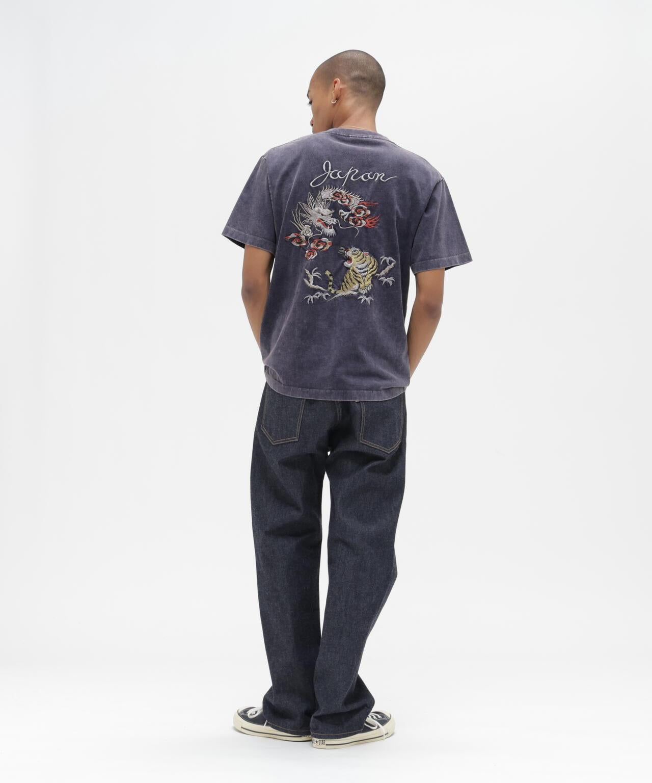SOUVENIR T-SHIRT TIGER & DRAGON T恤