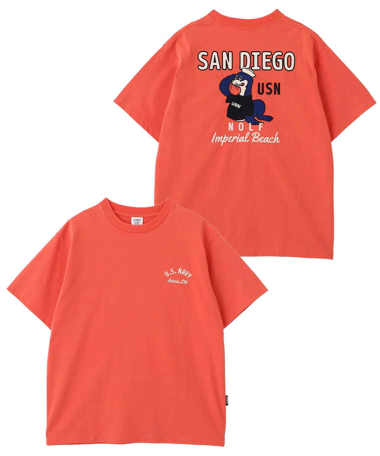 短袖 SAN DIEGO SEA LION 圖案T恤