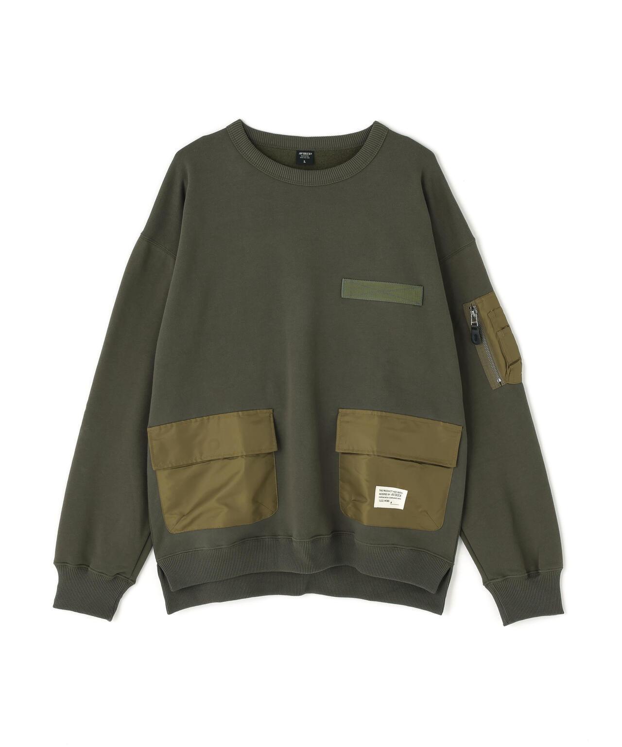 TACTICAL 圓領衛衣《&DEPOT限定》