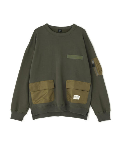 TACTICAL 圓領衛衣《&DEPOT限定》