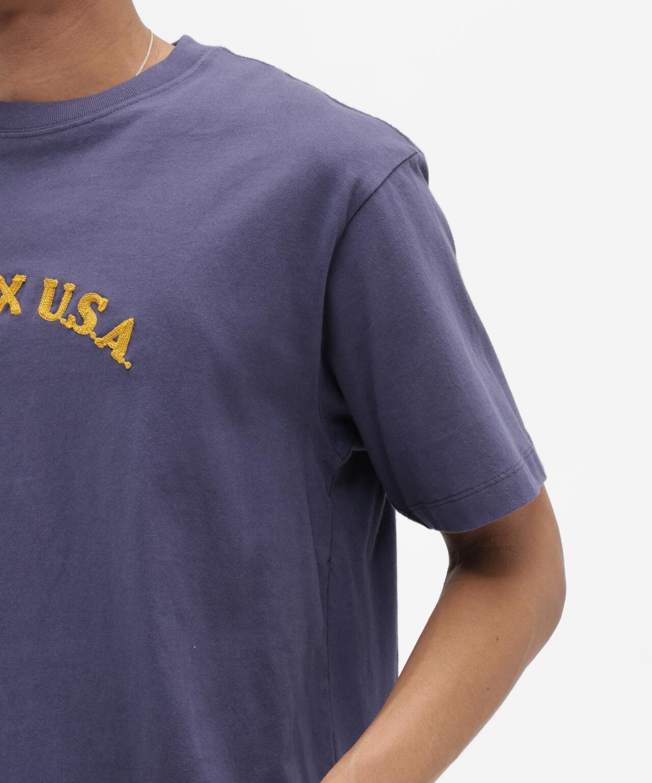CHAIN STITCH EMBROIDERY T-SHIRT T恤