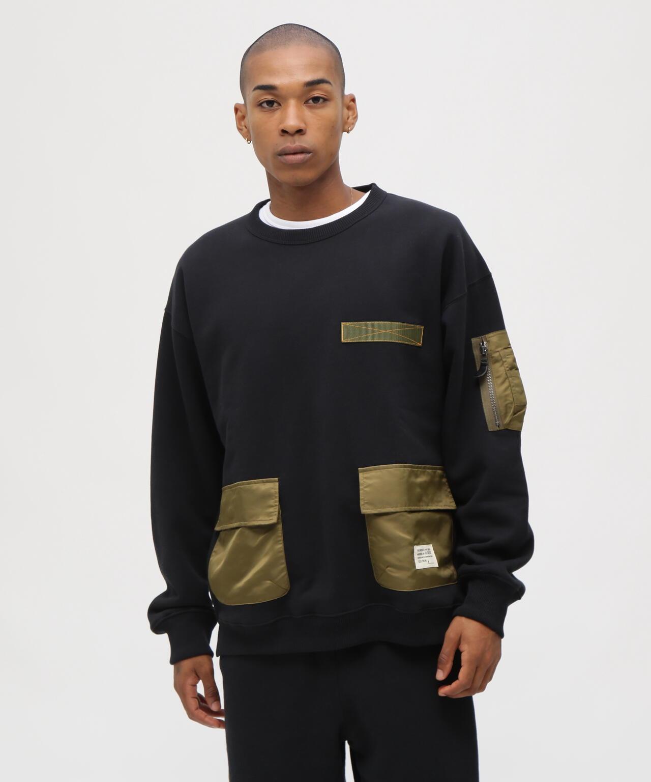 TACTICAL 圓領衛衣《&DEPOT限定》