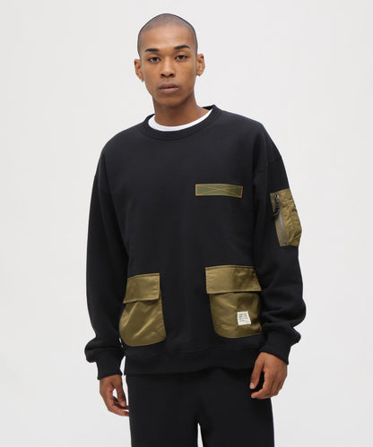 TACTICAL 圓領衛衣《&DEPOT限定》
