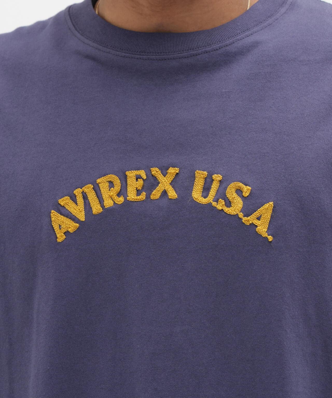 CHAIN STITCH EMBROIDERY T-SHIRT T恤