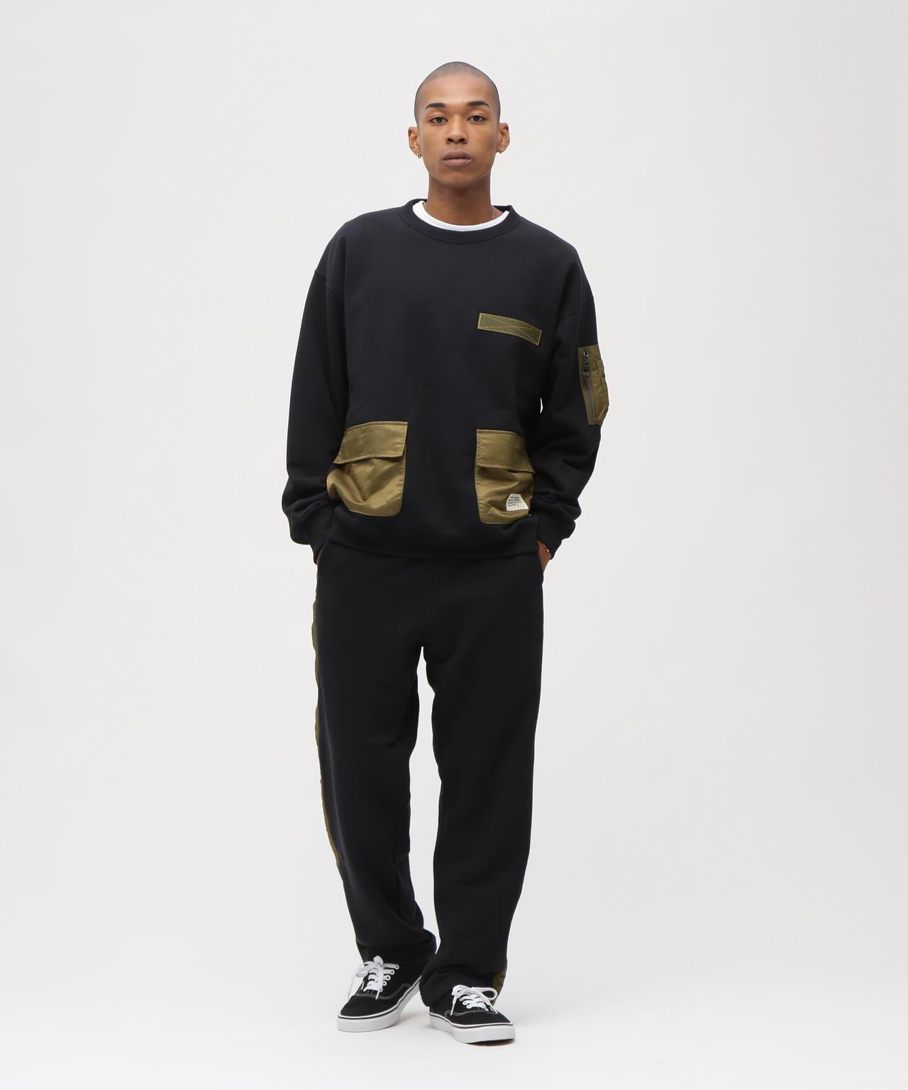 TACTICAL 圓領衛衣《&DEPOT限定》
