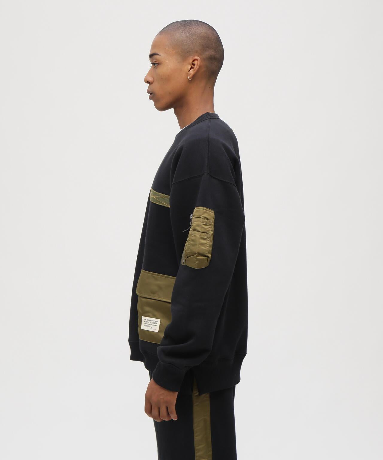 TACTICAL 圓領衛衣《&DEPOT限定》
