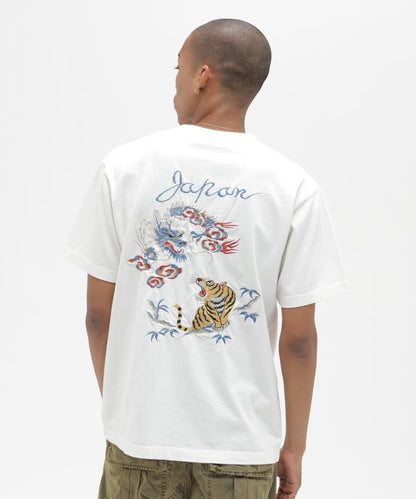 SOUVENIR T-SHIRT TIGER & DRAGON T恤
