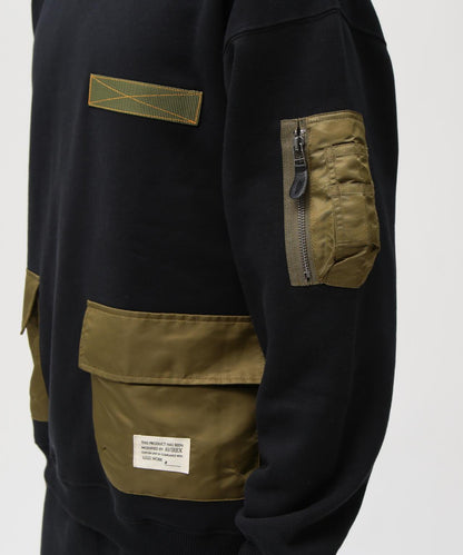 TACTICAL 圓領衛衣《&DEPOT限定》