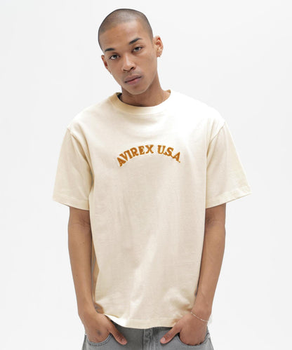 CHAIN STITCH EMBROIDERY T-SHIRT T恤
