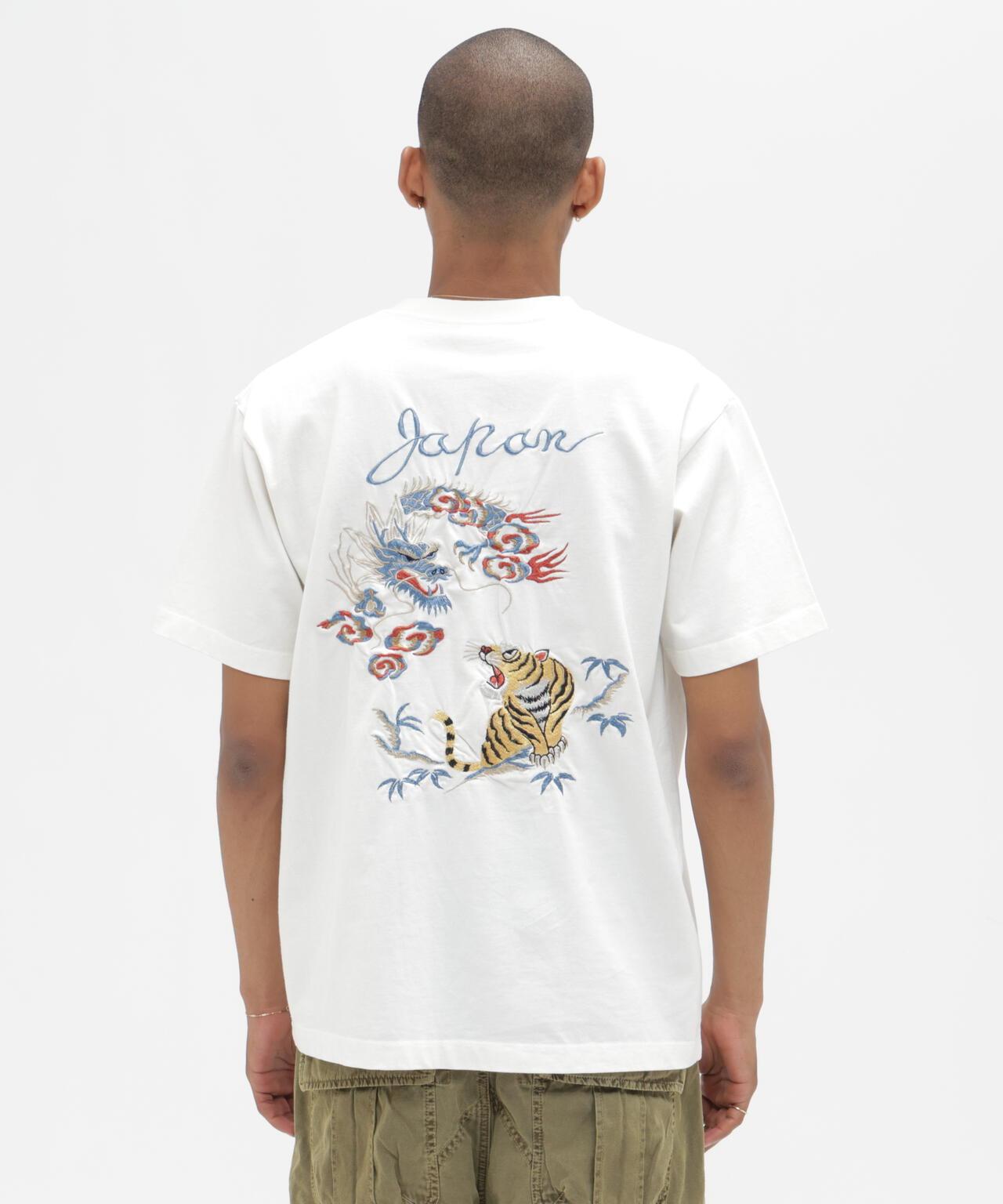 SOUVENIR T-SHIRT TIGER & DRAGON T恤