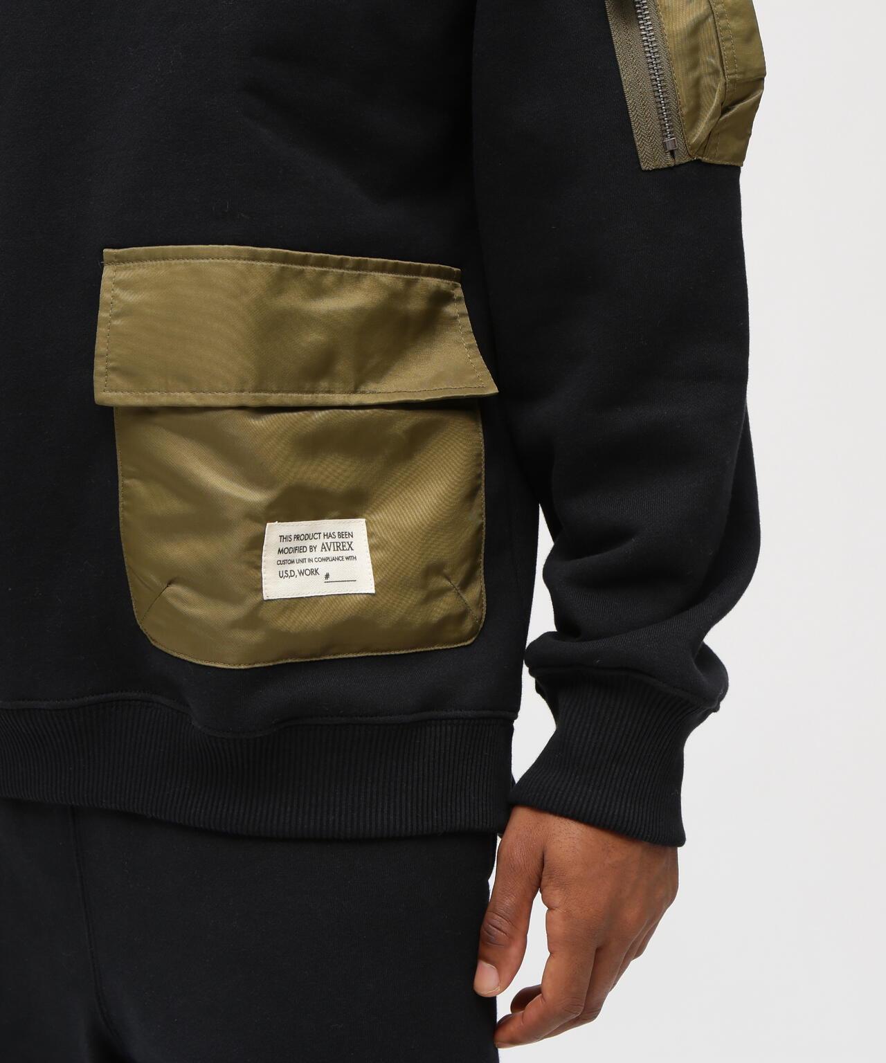 TACTICAL 圓領衛衣《&DEPOT限定》