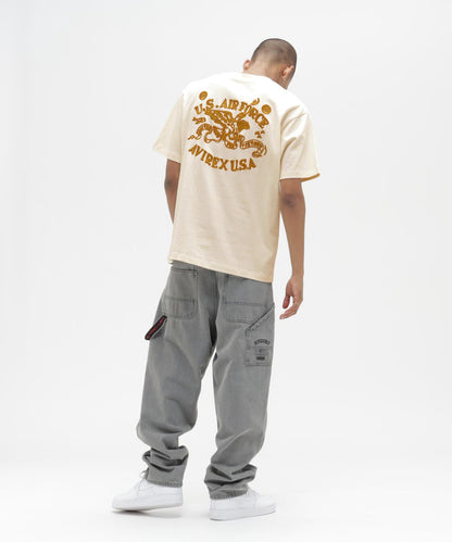 CHAIN STITCH EMBROIDERY T-SHIRT T恤