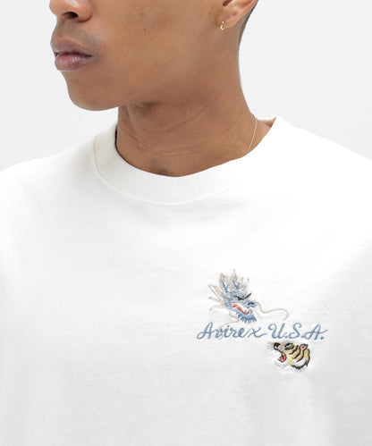 SOUVENIR T-SHIRT TIGER & DRAGON T恤
