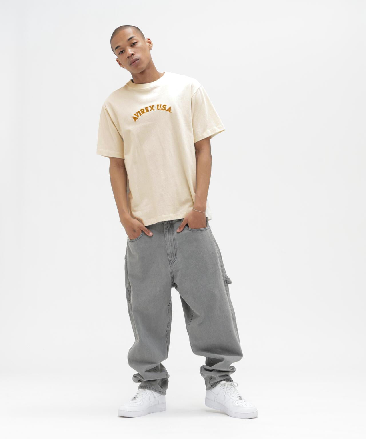 CHAIN STITCH EMBROIDERY T-SHIRT T恤