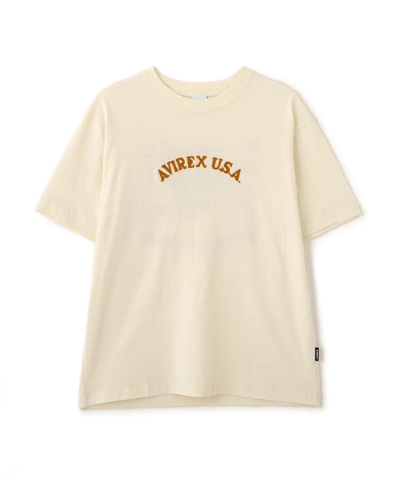 CHAIN STITCH EMBROIDERY T-SHIRT T恤