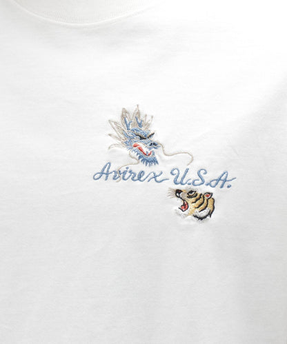 SOUVENIR T-SHIRT TIGER & DRAGON T恤