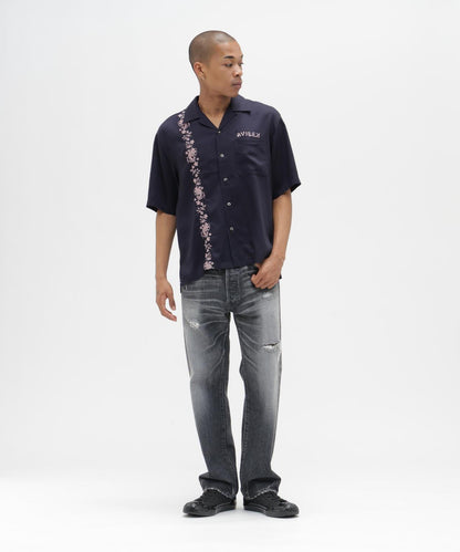 SOUVENIR S/S SHIRT “DRAGON & CHERRY BLOSSOMS” 圖案短袖襯衫