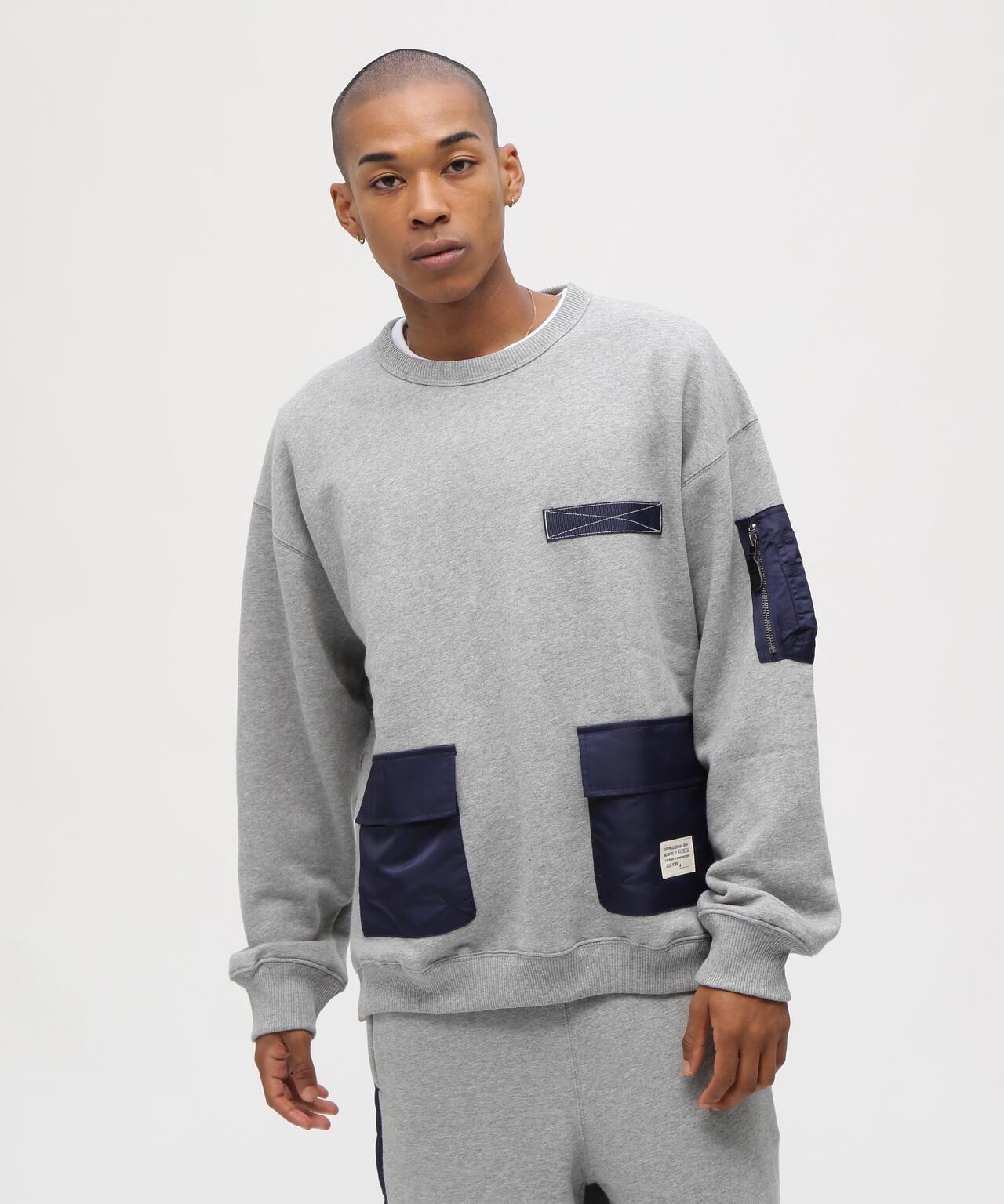 TACTICAL 圓領衛衣《&DEPOT限定》
