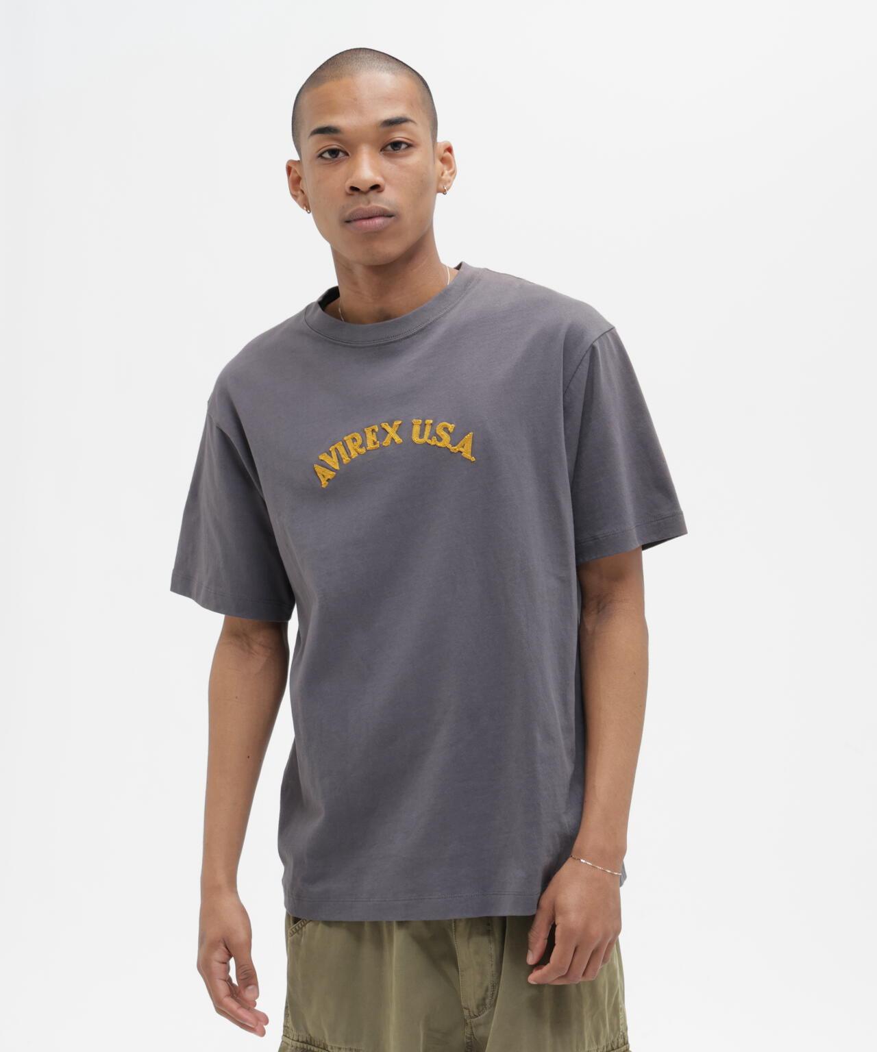 CHAIN STITCH EMBROIDERY T-SHIRT T恤