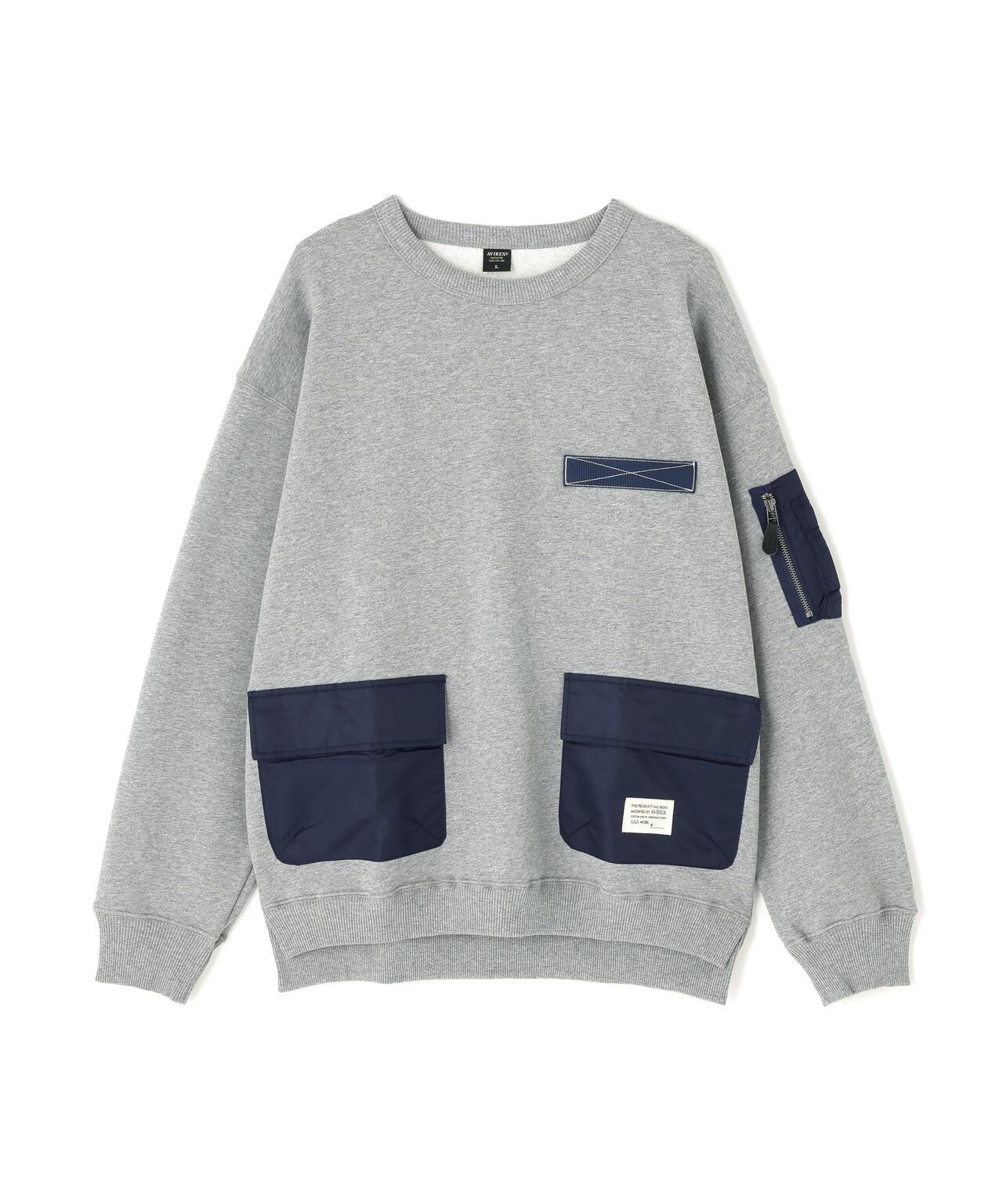 TACTICAL 圓領衛衣《&DEPOT限定》
