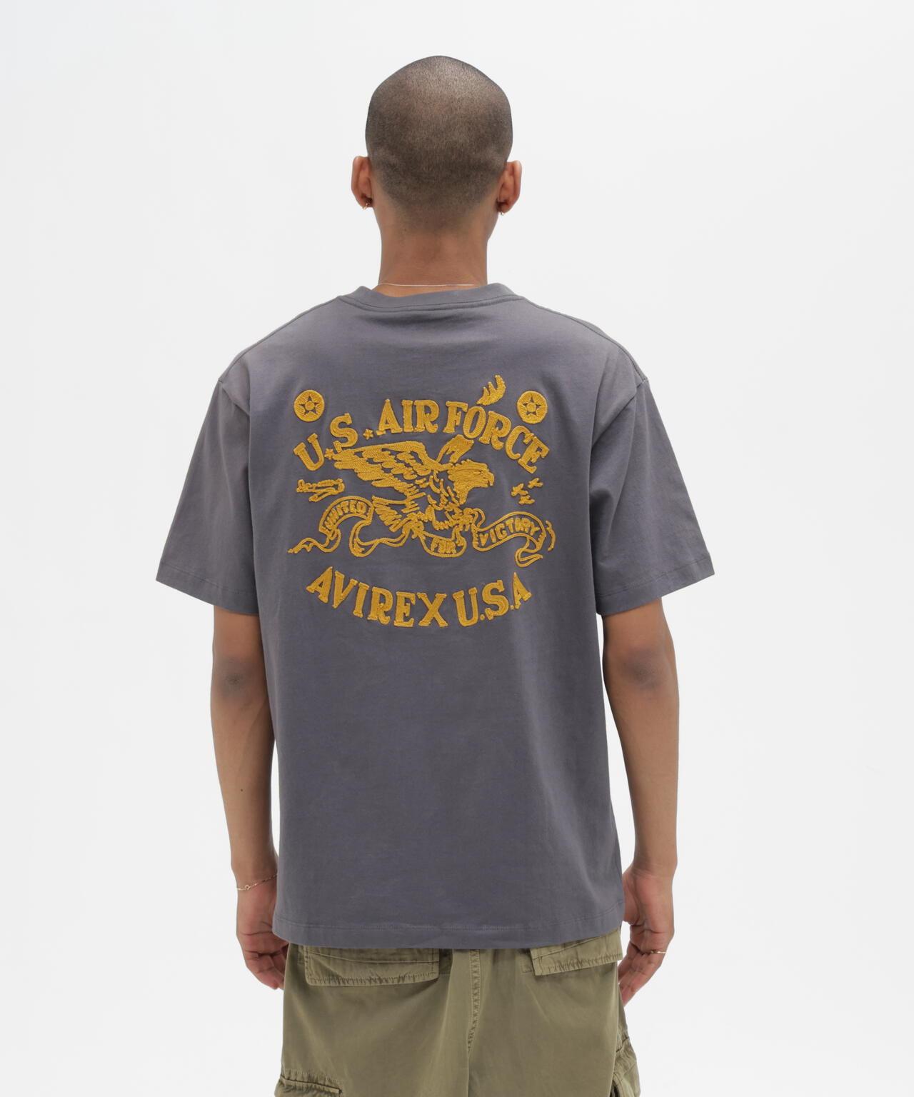 CHAIN STITCH EMBROIDERY T-SHIRT T恤