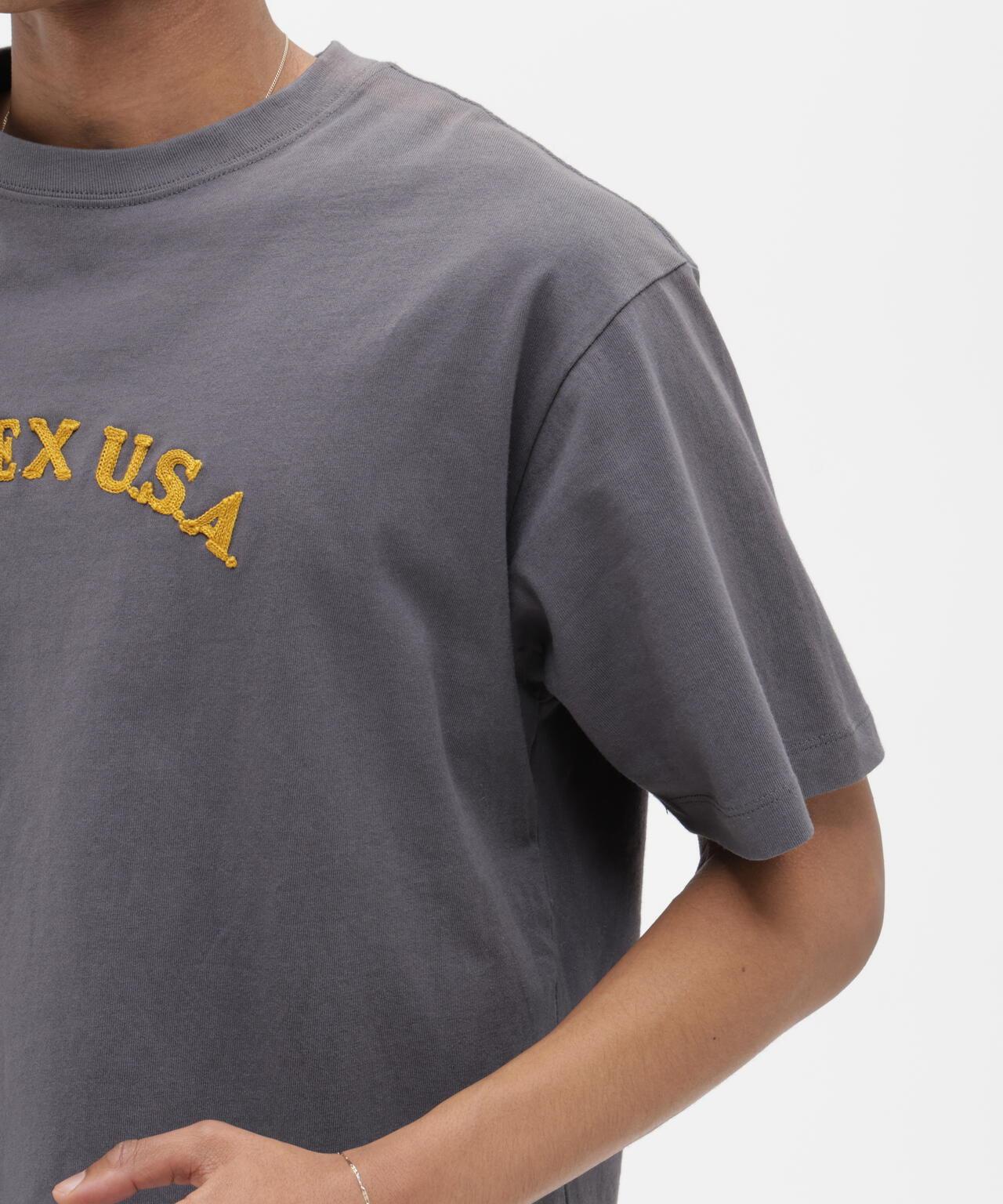 CHAIN STITCH EMBROIDERY T-SHIRT T恤