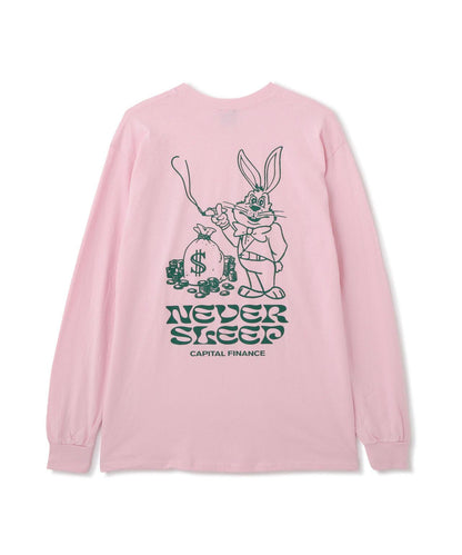 MANASTASH CiTee L/S RABBIT 城市風兔子印花長袖T恤