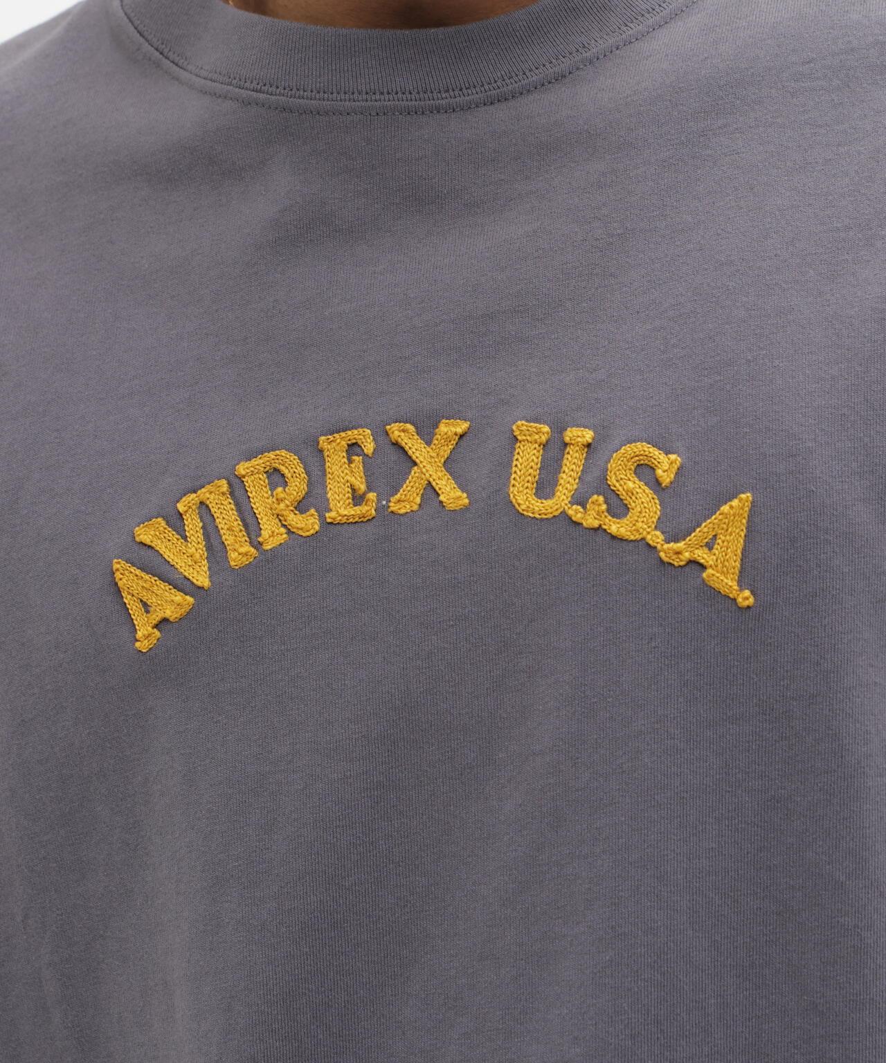 CHAIN STITCH EMBROIDERY T-SHIRT T恤