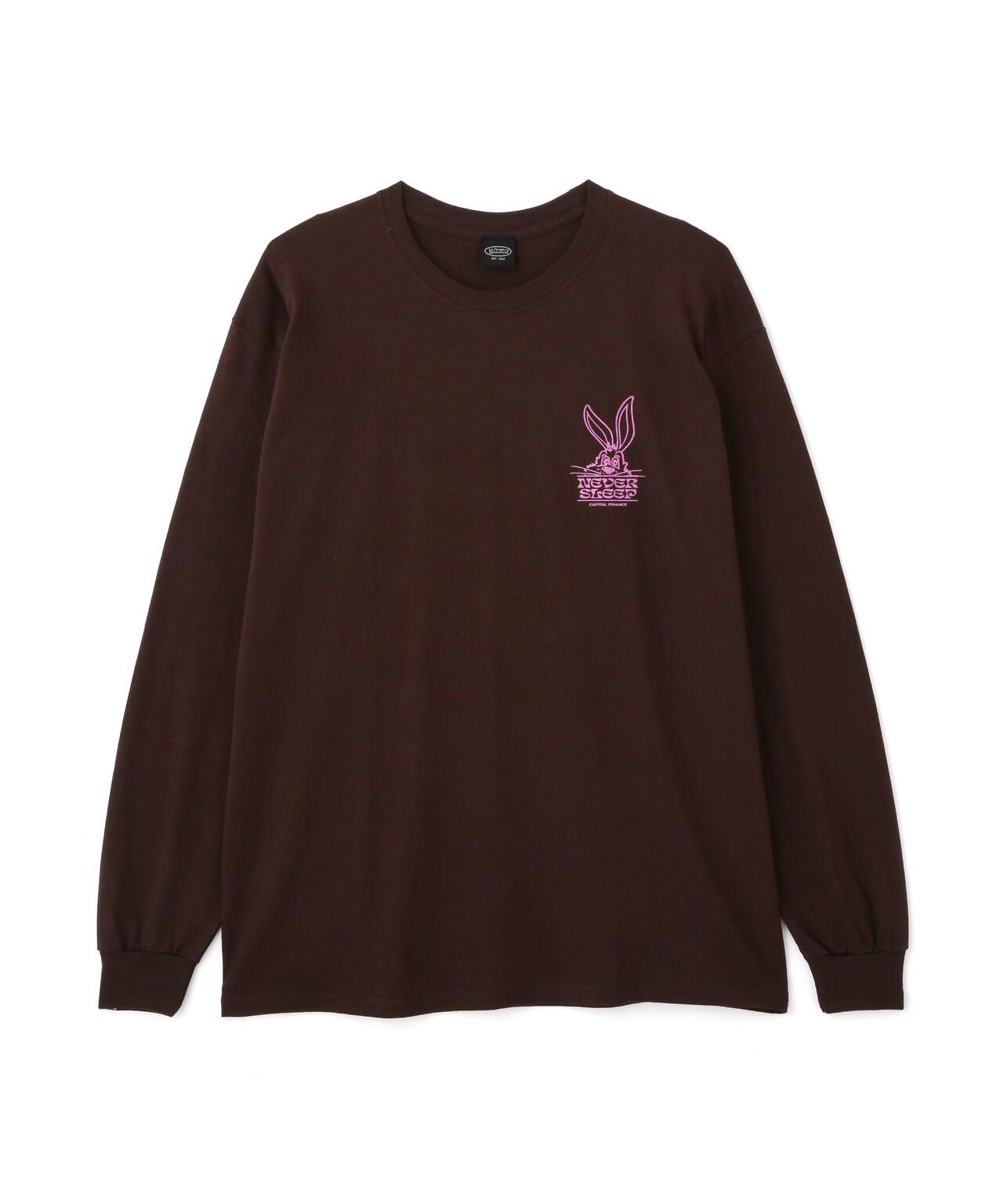 MANASTASH CiTee L/S RABBIT 城市風兔子印花長袖T恤