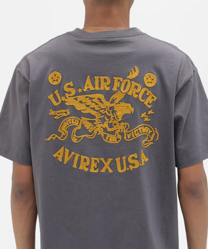 CHAIN STITCH EMBROIDERY T-SHIRT T恤