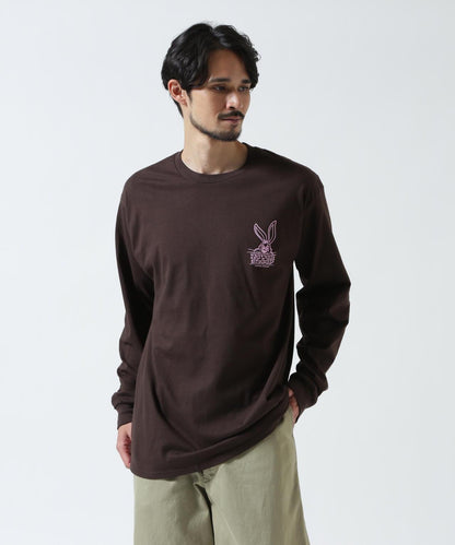 MANASTASH CiTee L/S RABBIT 城市風兔子印花長袖T恤