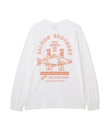 MANASTASH CiTee L/S SALMON 長袖T恤
