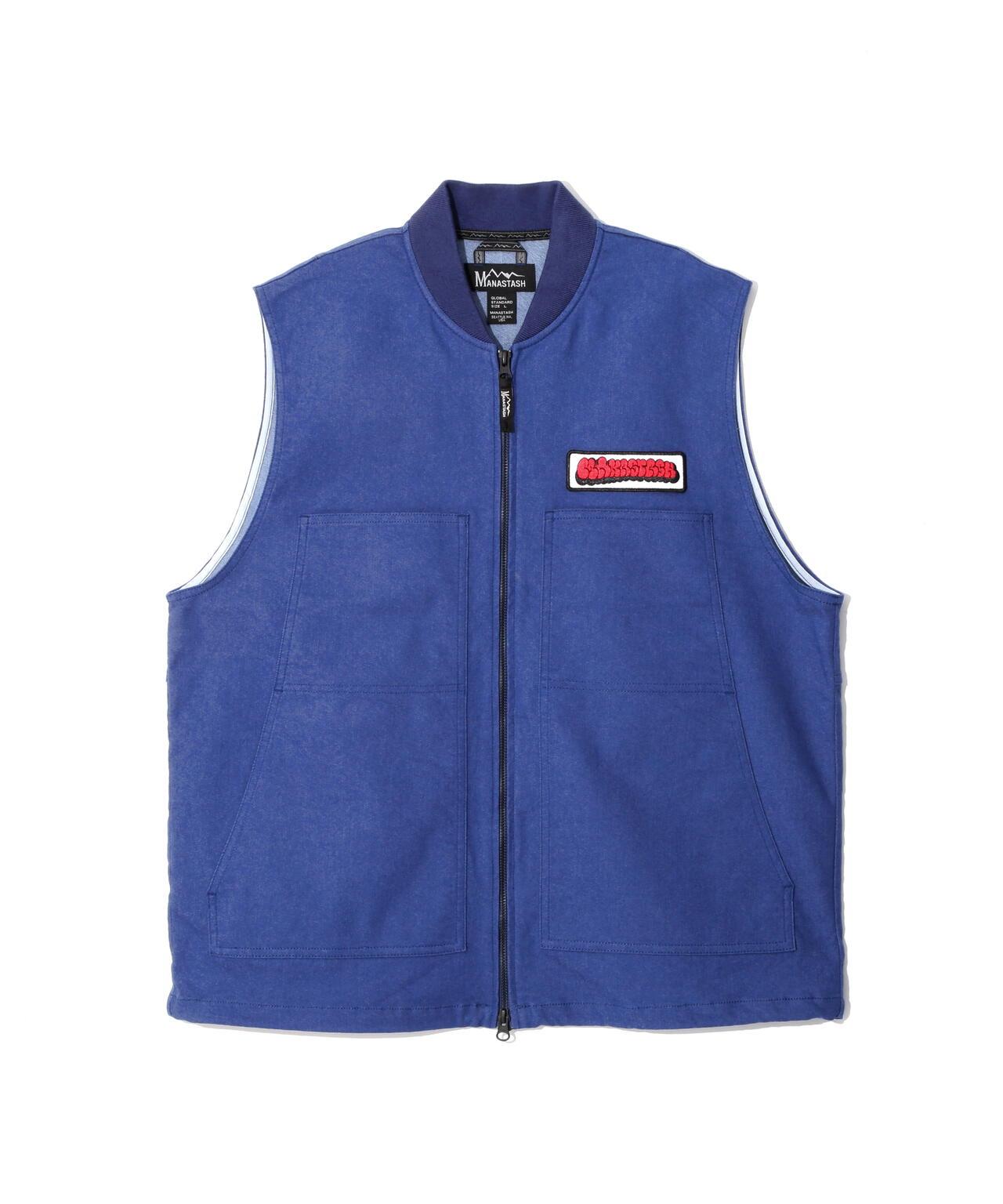 MANASTASH マナスタッシュ PATCHED LOGO WORK VEST 馬甲